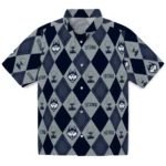 UConn Huskies Hawaiian Shirt – Golfing Plaid