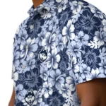 UConn Huskies Hawaiian Shirt – Hibiscus Blooms