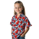 UConn Huskies Hawaiian Shirt – Hibiscus Fiesta