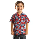 UConn Huskies Hawaiian Shirt – Hibiscus Fiesta