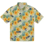 UConn Huskies Hawaiian Shirt – Hibiscus Mood