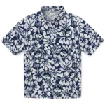 UConn Huskies Hawaiian Shirt – Hibiscus Motif