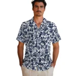 UConn Huskies Hawaiian Shirt – Hibiscus Motif