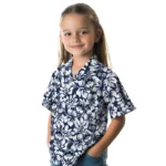 UConn Huskies Hawaiian Shirt – Hibiscus Motif