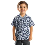UConn Huskies Hawaiian Shirt – Hibiscus Motif