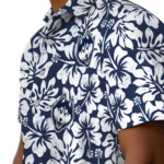UConn Huskies Hawaiian Shirt – Hibiscus Motif