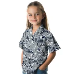 UConn Huskies Hawaiian Shirt – Hibiscus Overlay