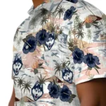 UConn Huskies Hawaiian Shirt – Hibiscus Seaside