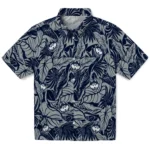 UConn Huskies Hawaiian Shirt – Monstera Layer
