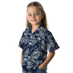 UConn Huskies Hawaiian Shirt – Monstera Layer