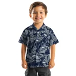 UConn Huskies Hawaiian Shirt – Monstera Layer