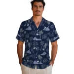 UConn Huskies Hawaiian Shirt – Palm And Clouds