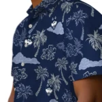 UConn Huskies Hawaiian Shirt – Palm And Clouds
