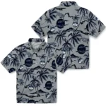UConn Huskies Hawaiian Shirt – Palm Sunset
