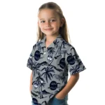 UConn Huskies Hawaiian Shirt – Palm Sunset