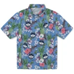 UConn Huskies Hawaiian Shirt – Pineapple Bouquet