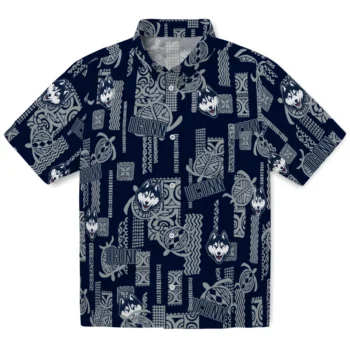uconn huskies turtle lines blue hawaiian shirts best selling