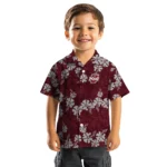 UMass Minutemen Hawaiian Shirt – 50th State Flower