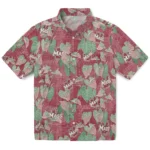 UMass Minutemen Hawaiian Shirt – Anthurium Overlay