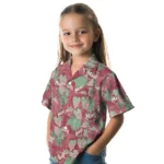 UMass Minutemen Hawaiian Shirt – Anthurium Overlay