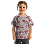 UMass Minutemen Hawaiian Shirt – Hibiscus Overlay