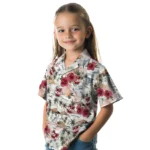 UMass Minutemen Hawaiian Shirt – Hibiscus Seaside