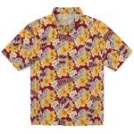 UMass Minutemen Hawaiian Shirt – Hibiscus Tropics