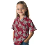 UMass Minutemen Hawaiian Shirt – Palm Tree Motif