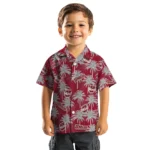 UMass Minutemen Hawaiian Shirt – Palm Tree Motif