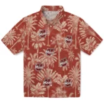 UMass Minutemen Hawaiian Shirt – Vintage Palm Tree