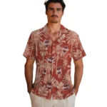UMass Minutemen Hawaiian Shirt – Vintage Palm Tree