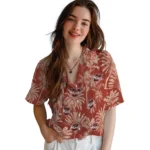 UMass Minutemen Hawaiian Shirt – Vintage Palm Tree