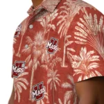 UMass Minutemen Hawaiian Shirt – Vintage Palm Tree