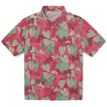 unlv rebels anthurium overlay red hawaiian shirts best selling