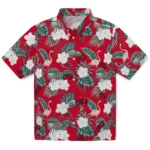 UNLV Rebels Hawaiian Shirt – Flamingo and Hibiscus