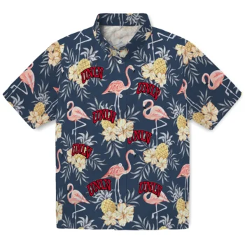 unlv rebels flamingo hibiscus navy hawaiian shirts best selling