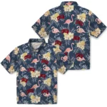 UNLV Rebels Hawaiian Shirt – Flamingo Hibiscus