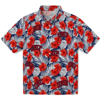 unlv rebels hibiscus fiesta red royal blue hawaiian shirts best selling