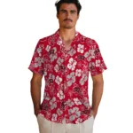 UNLV Rebels Hawaiian Shirt – Hibiscus Flower Design