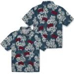 UNLV Rebels Hawaiian Shirt – Hibiscus Flowers