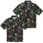 UNLV Rebels Hawaiian Shirt – Hibiscus Leaves Pattern