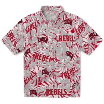 unlv rebels hibiscus overlay hawaiian shirts best selling