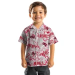 UNLV Rebels Hawaiian Shirt – Hibiscus Overlay
