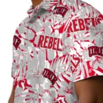 UNLV Rebels Hawaiian Shirt – Hibiscus Overlay
