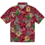 UNLV Rebels Hawaiian Shirt – Hibiscus Tiki Jungle