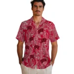 UNLV Rebels Hawaiian Shirt – Leaf Outline