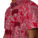 UNLV Rebels Hawaiian Shirt – Leaf Outline