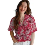UNLV Rebels Hawaiian Shirt – Monstera Layer