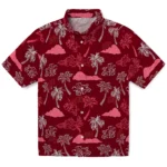 UNLV Rebels Hawaiian Shirt – Palm And Clouds