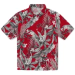 UNLV Rebels Hawaiian Shirt – Palm Leaves